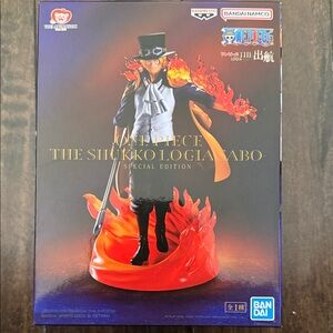 Revolution Sabo Figure with Fiery Red Flames